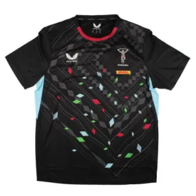 2023-2024 Harlequins Training T-Shirt (Black)