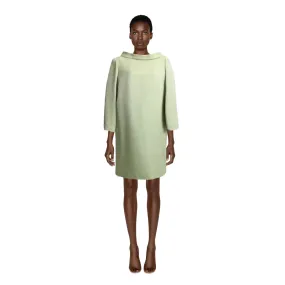 90's Oscar de la Renta Green Shift Dress | Size L