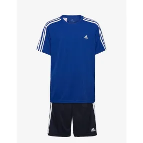 Adidas 3 Stripes Boys Lifestyle Set Blue/Black