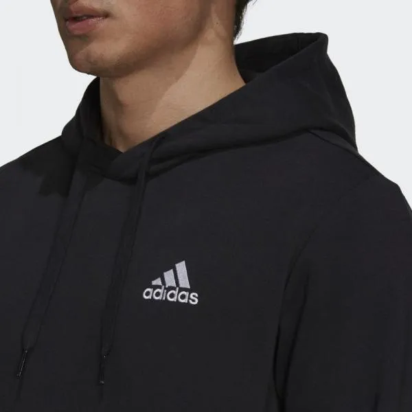 adidas - Men - Essentials Hoodie - Black/White