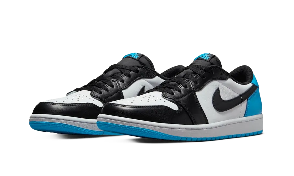 Air Jordan 1 Retro Low OG Black Dark Powder Blue