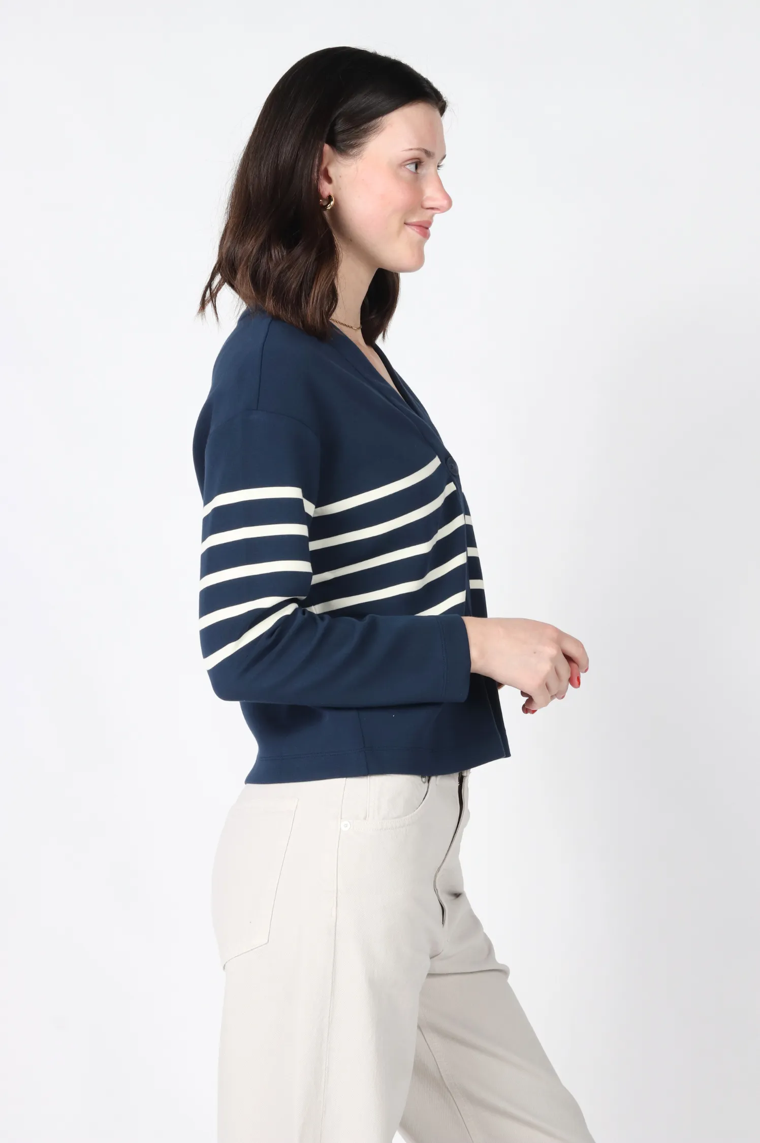 AirEssentials Cardigan Stripe