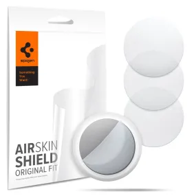 Airtag Spigen Airskin Shield Original Fit Front & Back - 4-pak - Mat Gennemsigtig