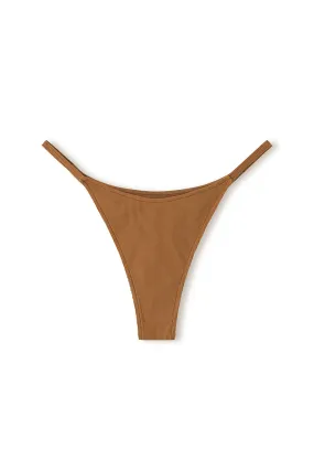 Almond Rib Curve Thong