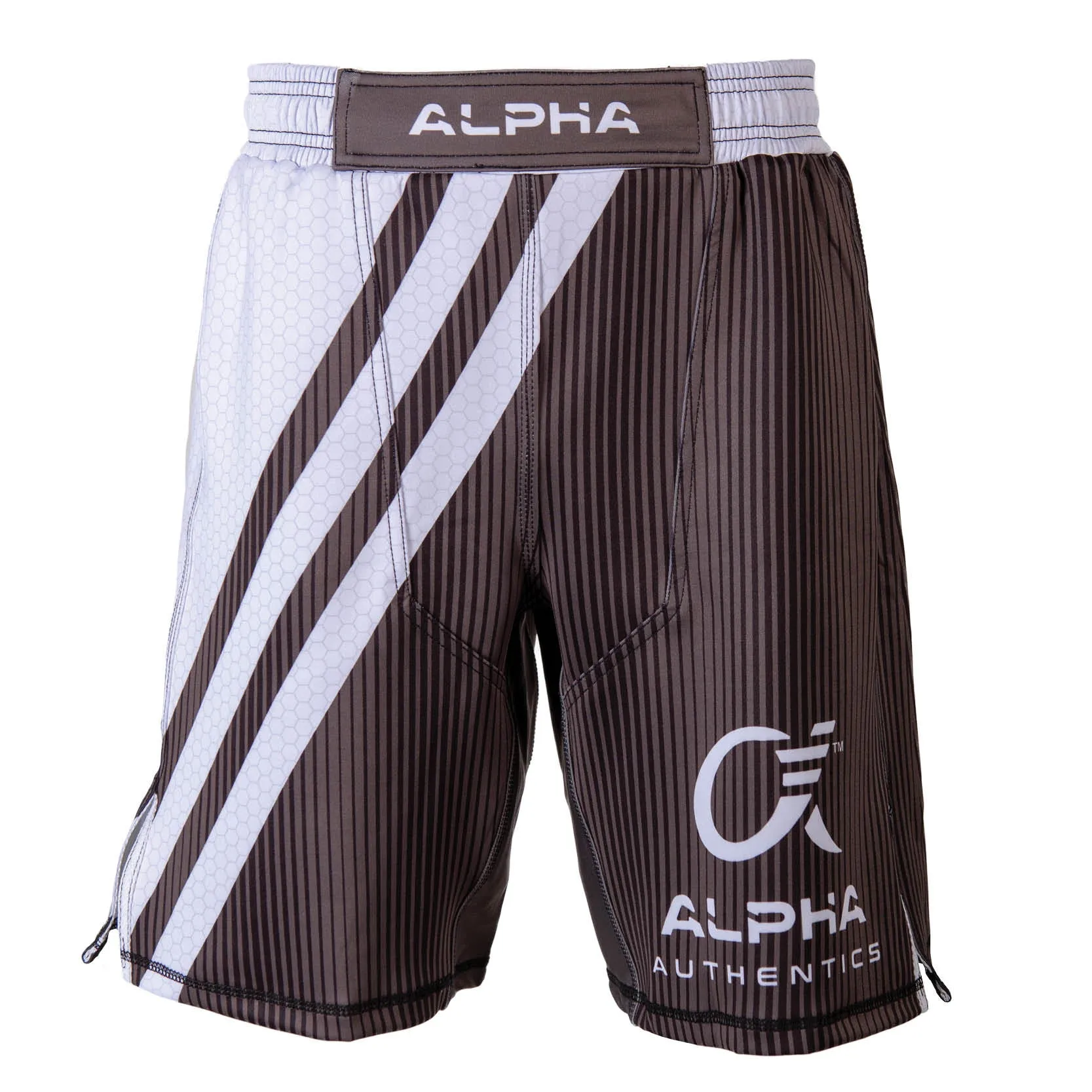 Alpha Fighter Shorts - White (Fusion)