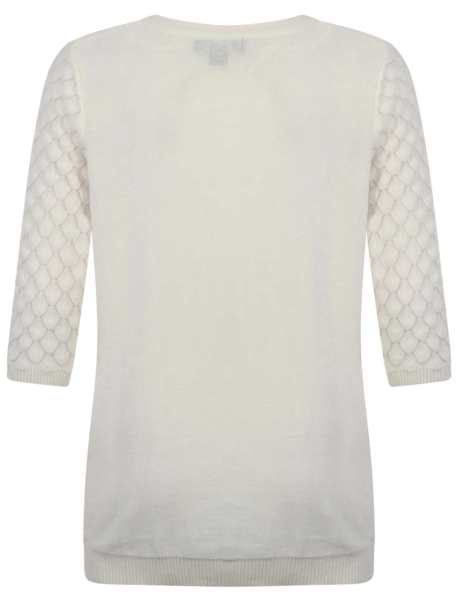 Amara Reya Petal white jumper