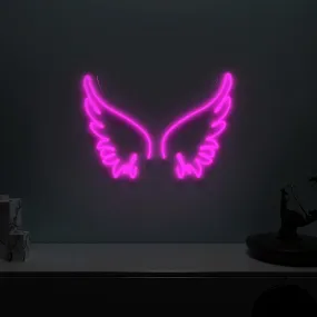 Angel Wings Design Neon LED Light