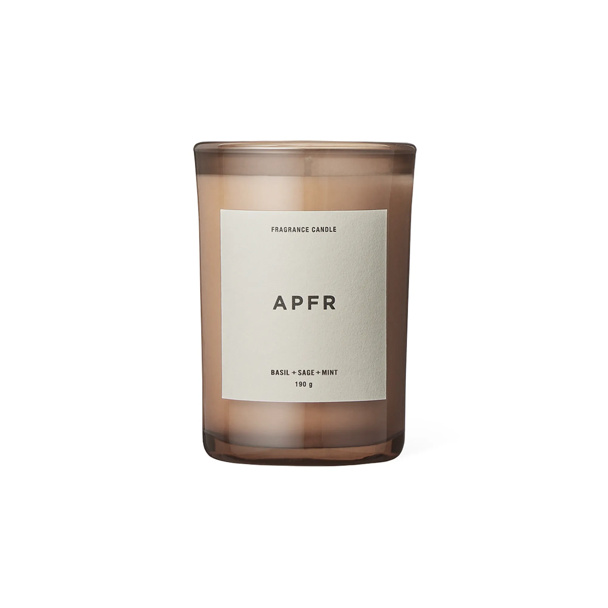 APFR Fragrance Candle "Basil   Sage   Mint"