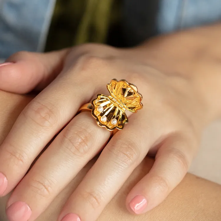 Ariel's Treasure Gold Ring