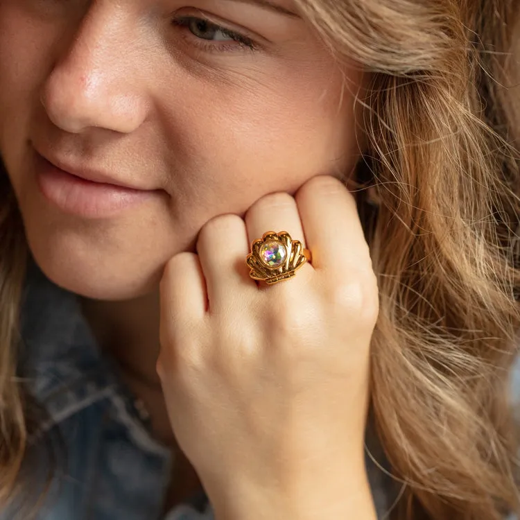 Ariel's Treasure Gold Ring