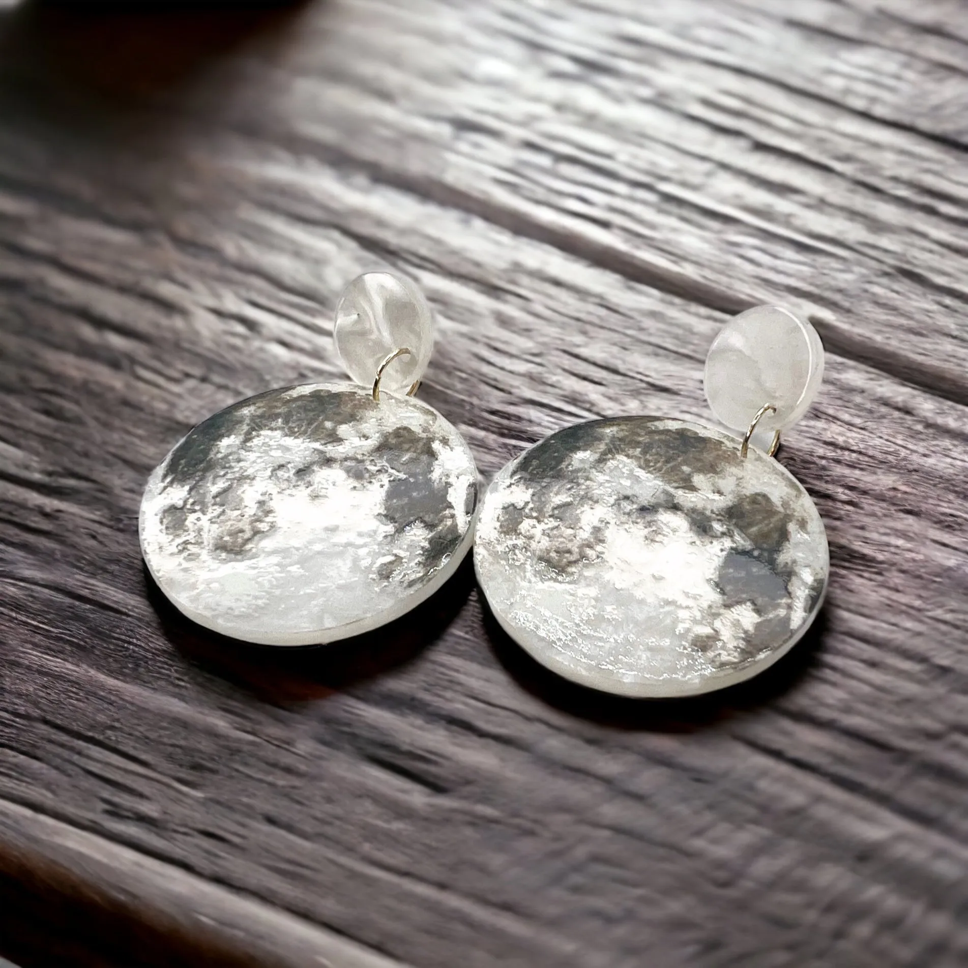 Astronaut Earrings - Space Cowboy, Astronaut Jewelry, Space Costume, Space Earrings, Moon Earrings, Planet Earrings, Space Shuttle