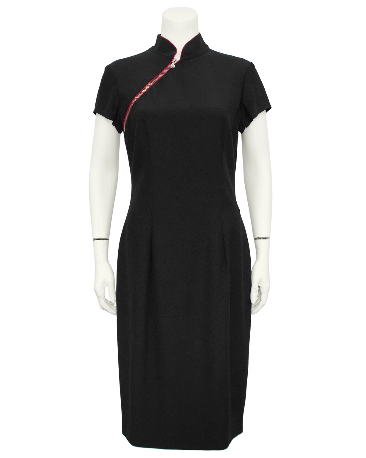 Autumn/Winter 2009 Cheongsam Style Black Cocktail Dress