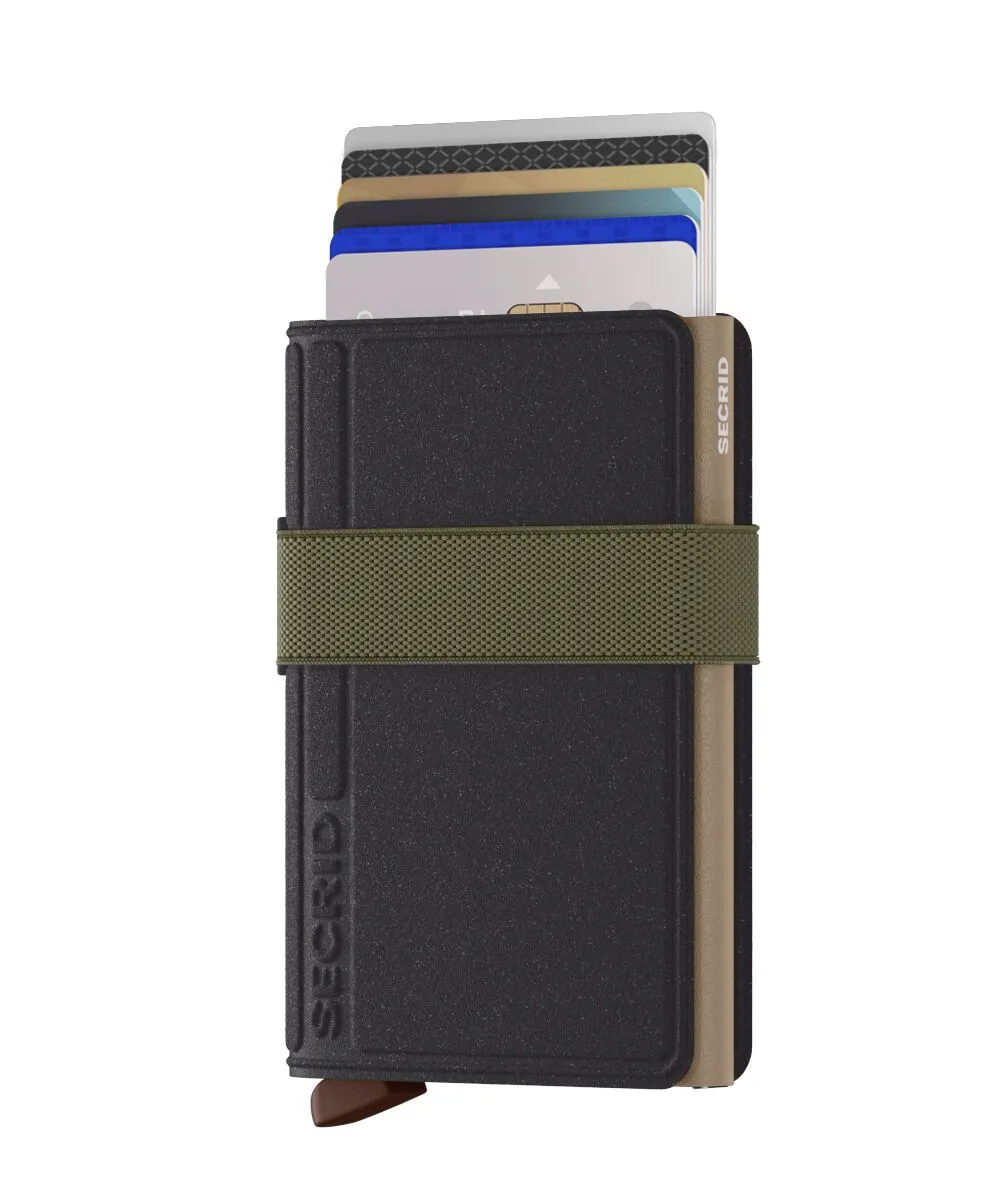 Bandwallet Liba  Black-Olive (non-leather)