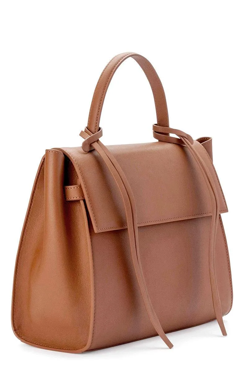 Bank Leather Handbag