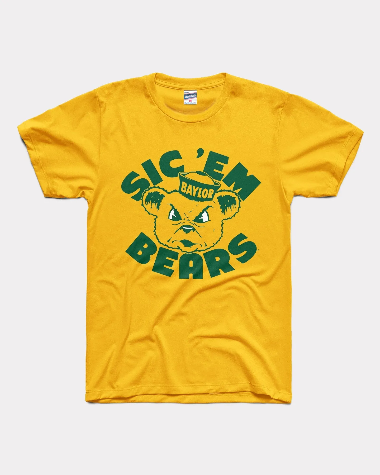 Baylor Sic 'Em Sailor Bears Gold T-Shirt