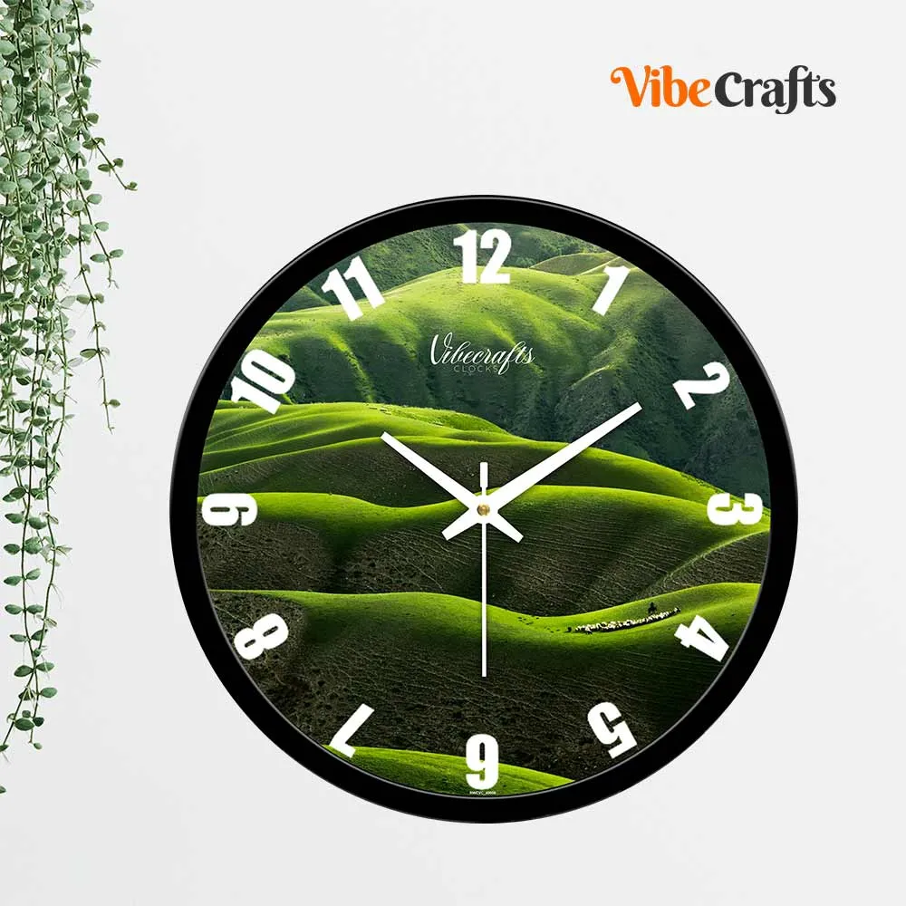 Beautiful Nature Designer Wall Clock For Living Room