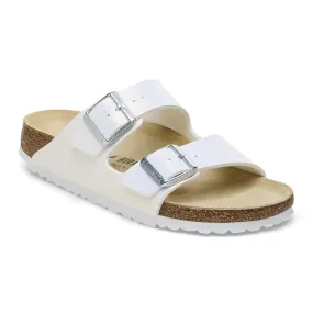 Birkenstock Arizona 1026500 Bf Birko-Flor Embossed Lizard White