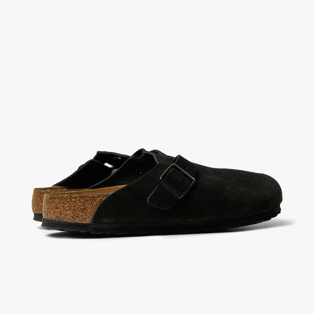 Birkenstock Boston Suede / Black