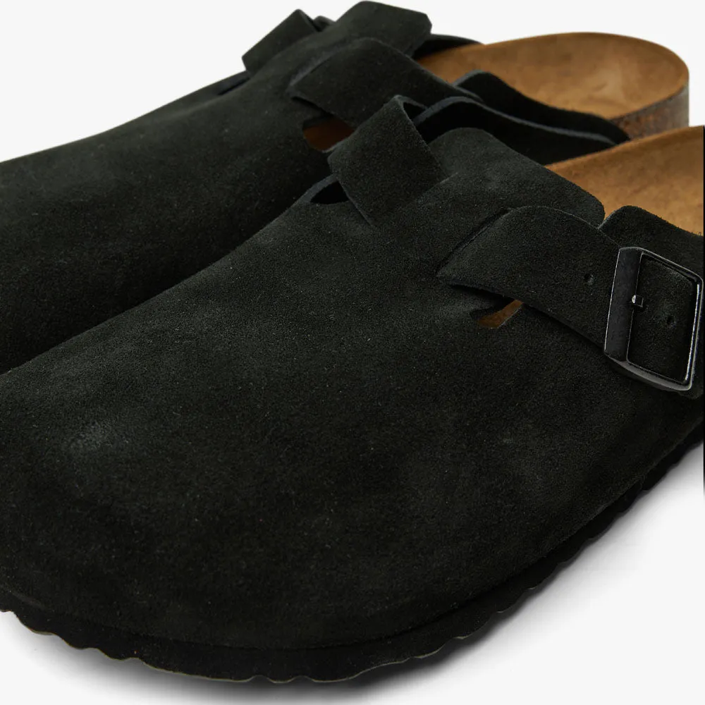 Birkenstock Boston Suede / Black