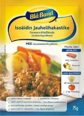 Blå Band Grandmother's Minced Meat Sauce 75g, 16-Pack