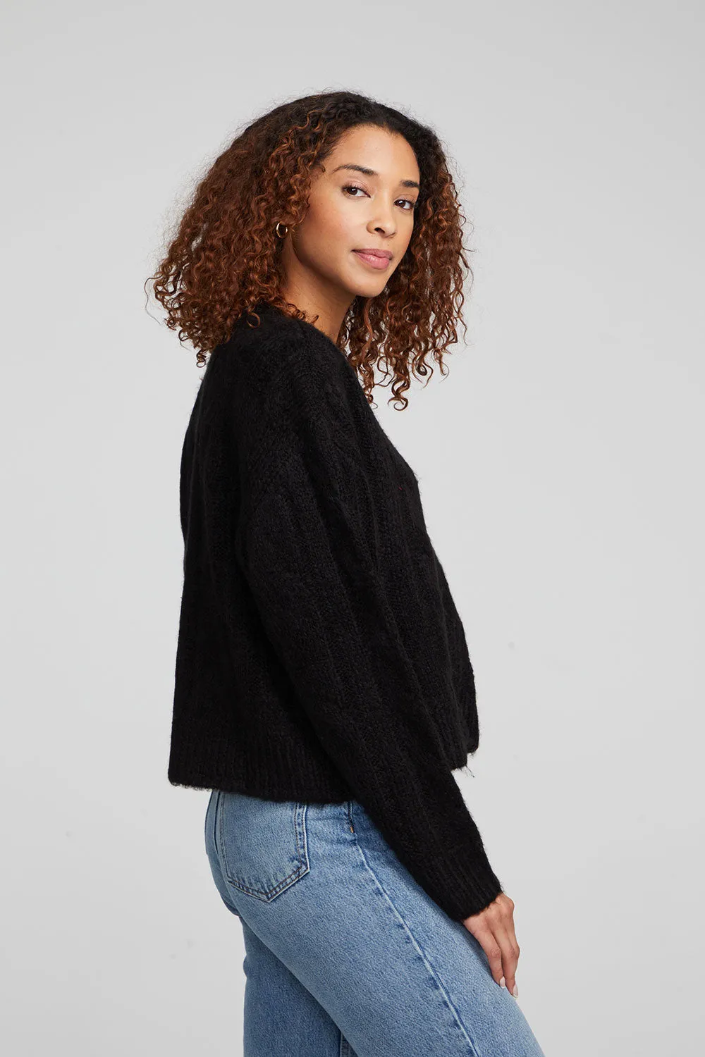 Bridge Black Onyx Cardigan