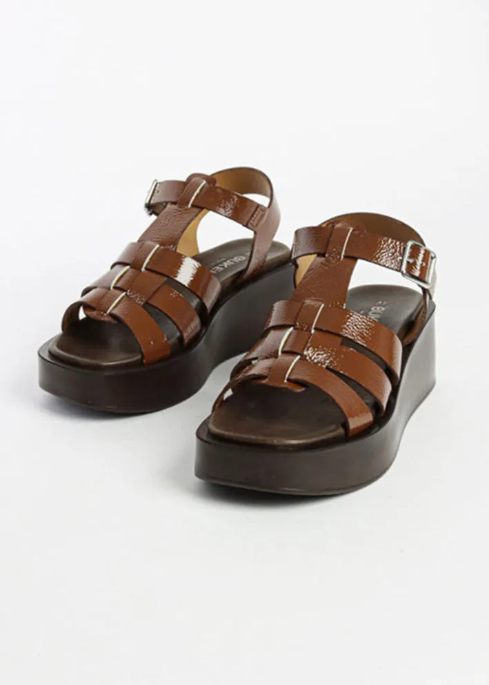 Bukela Maya Naplak Sandaler - Dark Cognac