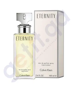 CALVIN KLEIN 100ML ETERNITY EDP FOR WOMEN