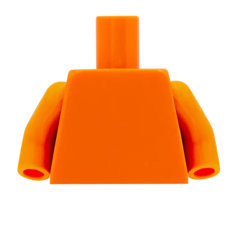 Cardigan over Leafy Top - Custom Design Minifigure Torso