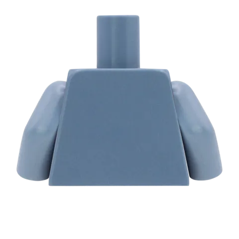 Cardigan over Leafy Top - Custom Design Minifigure Torso