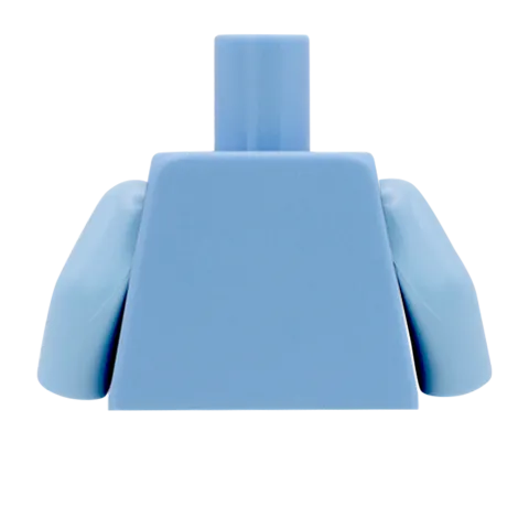 Cardigan over Leafy Top - Custom Design Minifigure Torso