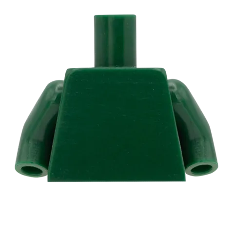 Cardigan over Leafy Top - Custom Design Minifigure Torso