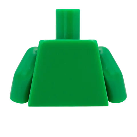 Cardigan over Leafy Top - Custom Design Minifigure Torso