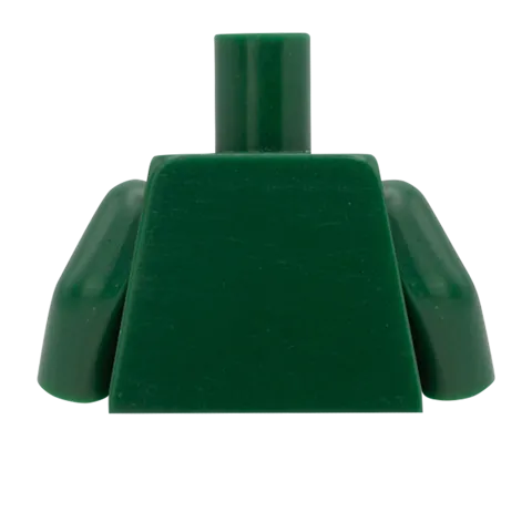 Cardigan over Leafy Top - Custom Design Minifigure Torso