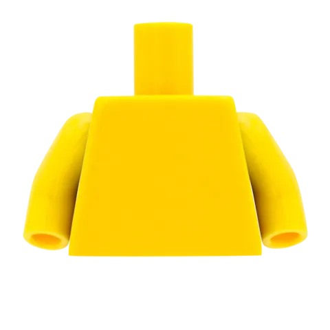 Cardigan over Leafy Top - Custom Design Minifigure Torso