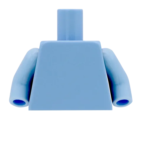 Cardigan over Leafy Top - Custom Design Minifigure Torso