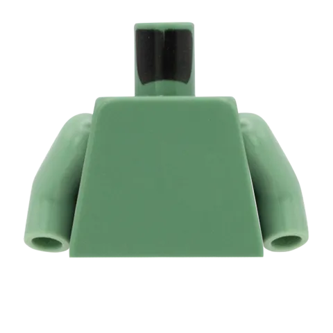 Cardigan over Leafy Top - Custom Design Minifigure Torso