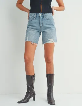 Channing High Rise Denim Cut-Offs