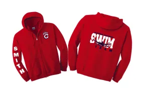 Chap Swim & Dive Zip Up Hoodie -Matte or Glitter