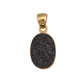 Charles Albert Alchemia - Black Druzy Pendant