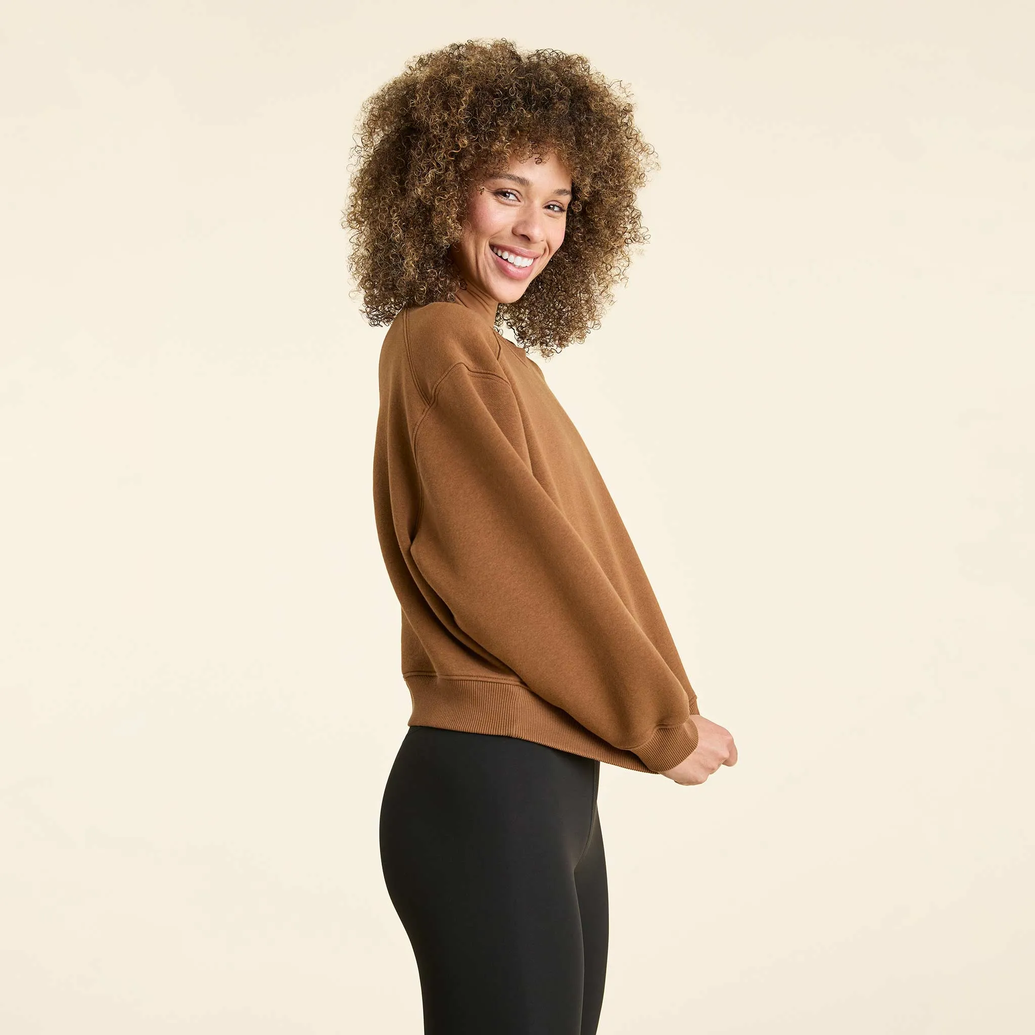 Classic Crewneck Sweatshirt | Chocolate