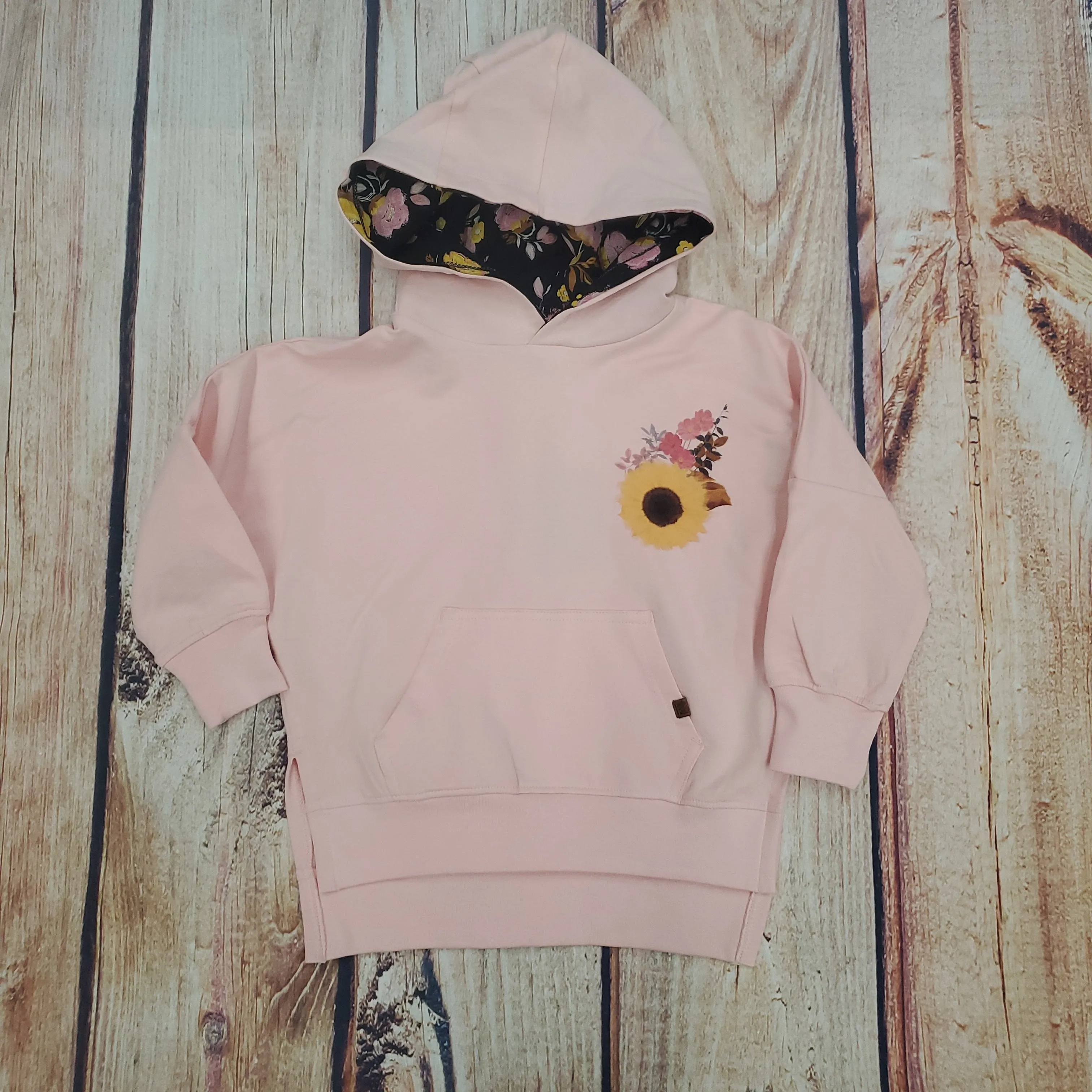 CLEARANCE Noruk Pink Sunflower Hoodie