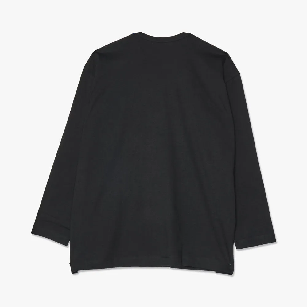 COMME des GARÇONS SHIRT Logo Long Sleeve T-shirt / Black