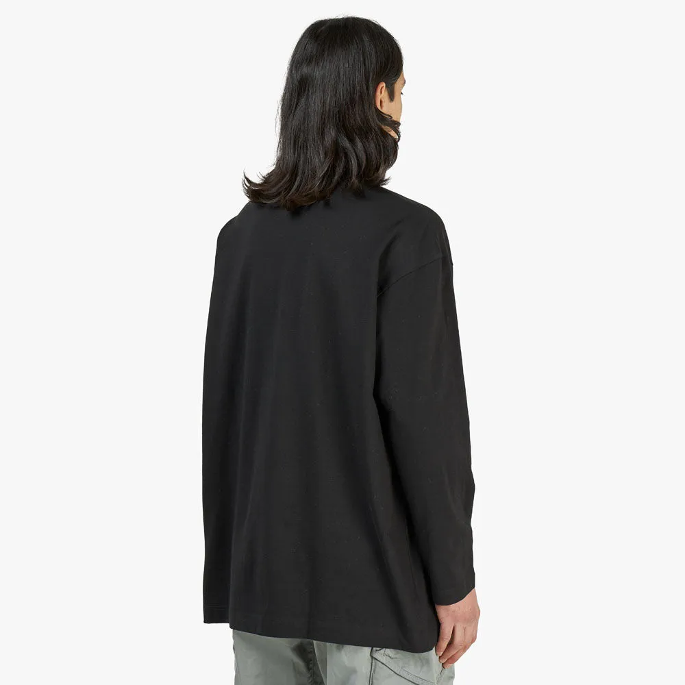 COMME des GARÇONS SHIRT Logo Long Sleeve T-shirt / Black