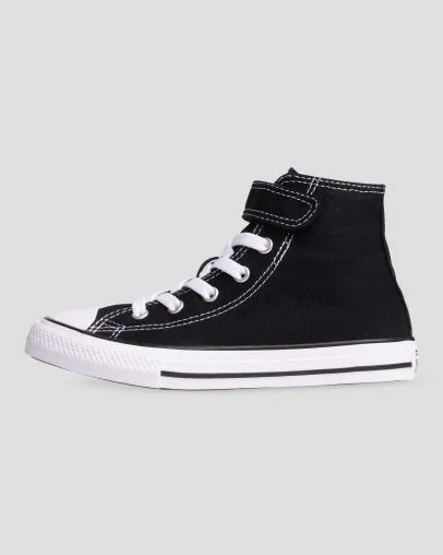 Converse Chuck Taylor All Star Easy On 1V Junior High Top Black - Youth