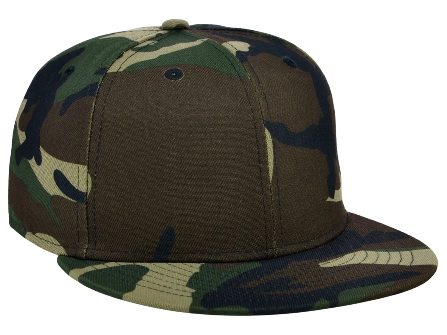 Crowns By Lids Full Court Fitted Cap - Camo