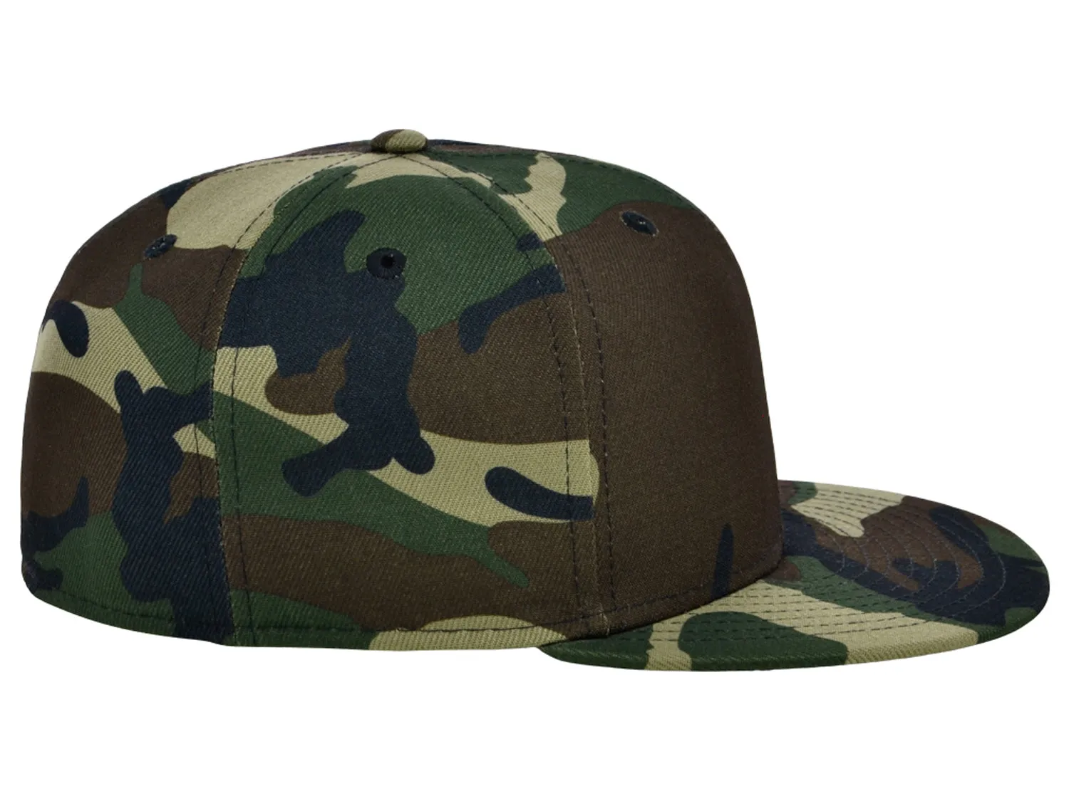 Crowns By Lids Full Court Fitted Cap - Camo