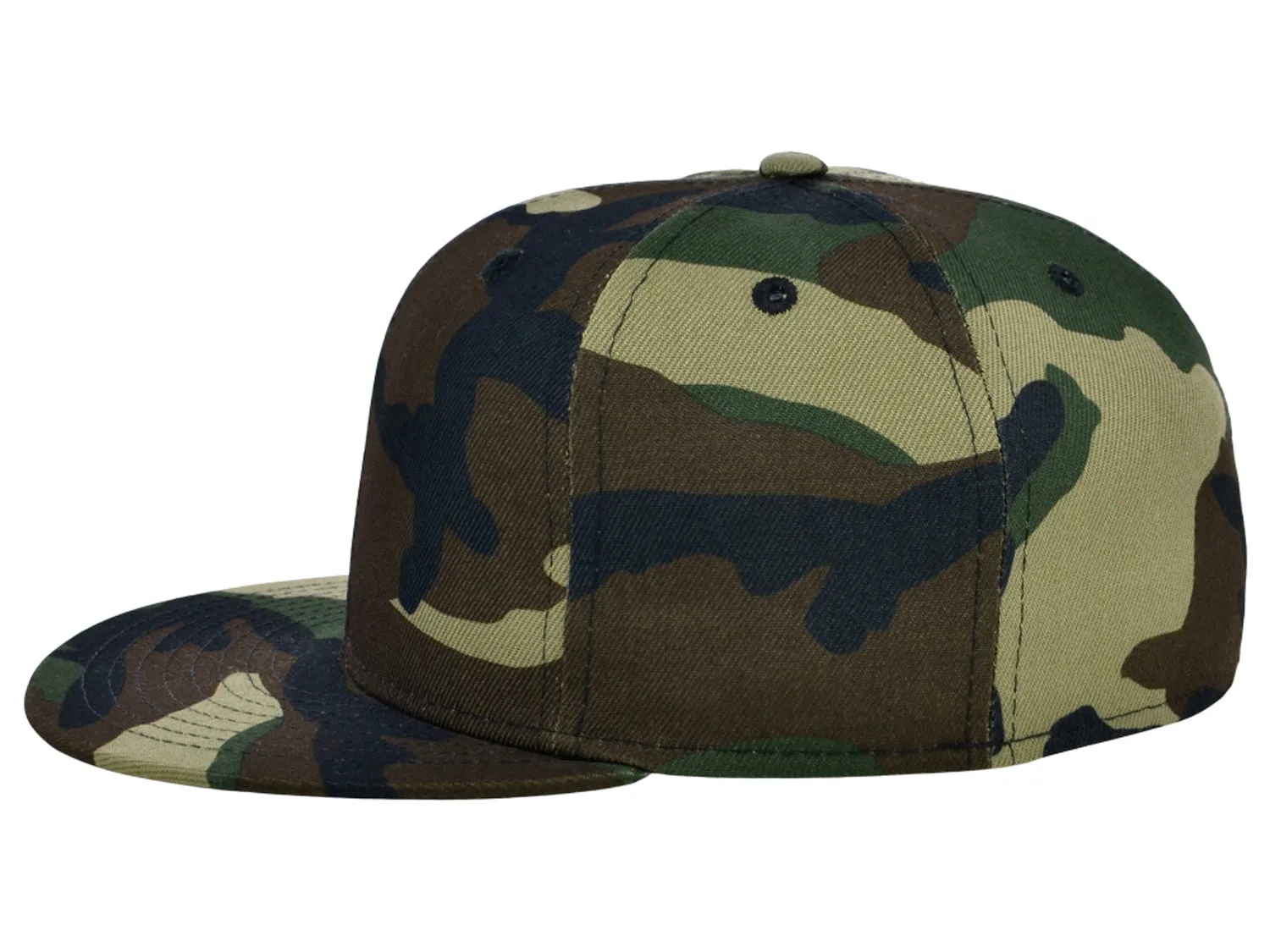 Crowns By Lids Full Court Fitted Cap - Camo