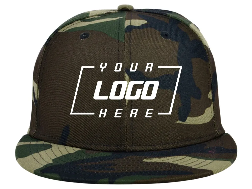 Crowns By Lids Full Court Fitted Cap - Camo