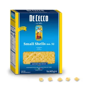 De Cecco Small Shells #52, 1lb / 20 Packages Per Case