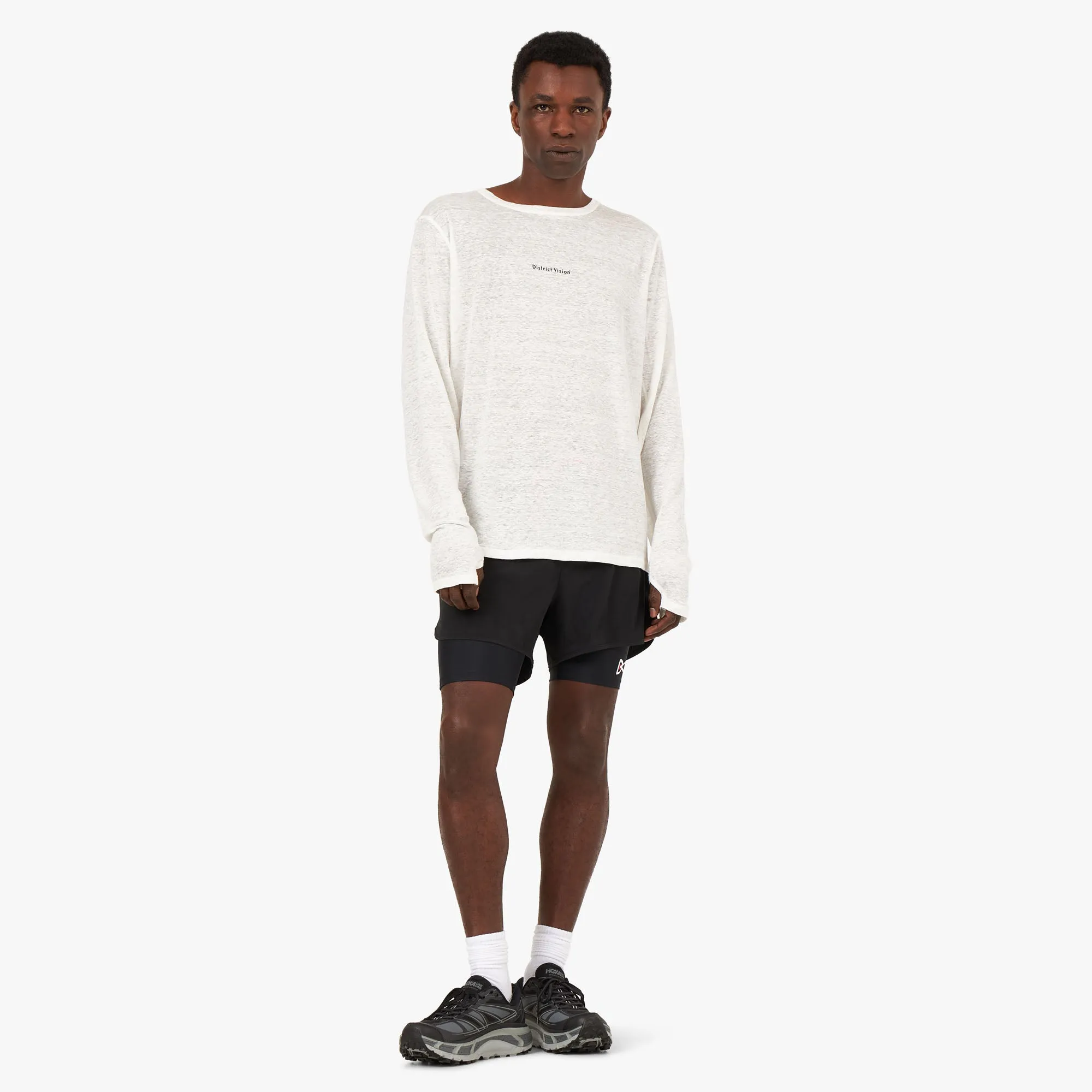 District Vision Hemp Long Sleeve T-shirt / Natural